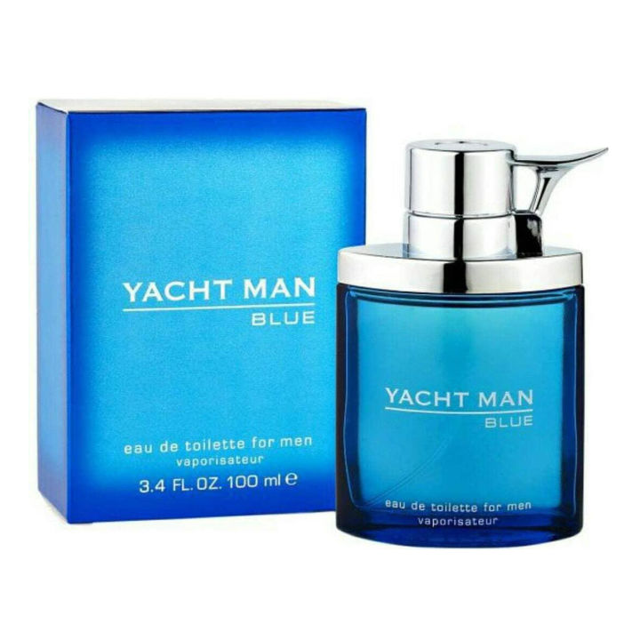 Yacht Man Blue EDT Perfume Spray for man 100ml