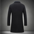 Autumn Winter Men's Trench Coats Luxury Male Mid-Long Warm Wool Jackets Casual Mens Business Comfortable Overcoat Clothing.