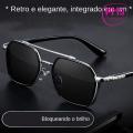 Anti-Reflective Black Uv400 Square Shape Sunglasses - Sun Glass For Men.