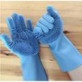 High Quality Silicone Dish Washing Kitchen Hand Gloves. 