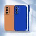Olige For Samsung Galaxy A55 5G Casing the New Liquid Silicone Angel Eyes Phone Case Full Anti-fall Shockproof Back Cover. 