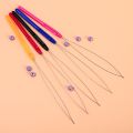 Stainless Steel Opened Beading Needles /Crochet Easy Jewelry Making Tools /Beading Pins For Beads And Pearls. 