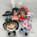 TouHou Project Fumo Plush Toy Sealed Club Lolita Stuffed Doll Plushie Figure Hakurei Reimu Komeiji Koishi Saigyouji Yuyuko Gifts Hesitate Fauizi.