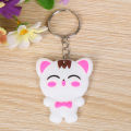 Batch cartoon PVC keychain chain creative soft rubber Taobao small activity, cheap gift giving. 