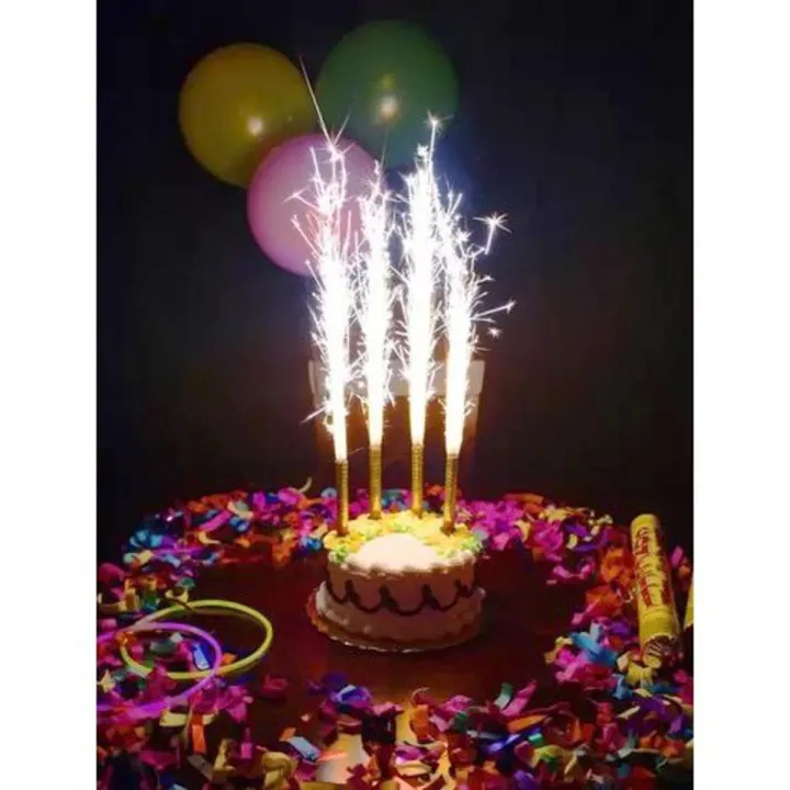 Birthday Sparkling Candle Multi
