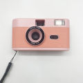 Reusable Film Camera 35mm Vintage Non-Disposable Camera with flash Retro Children Gift Camera. 