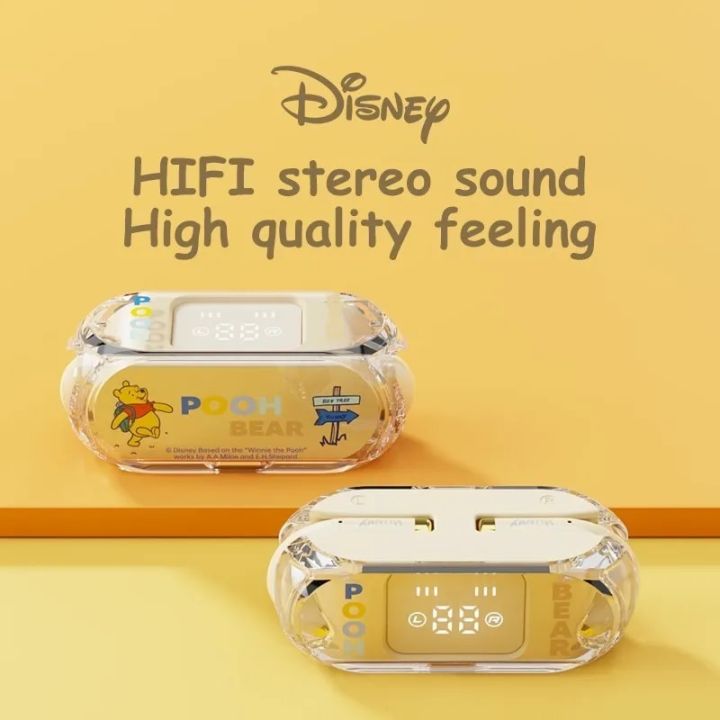 Original%20Disney%C2%A0J13%20TWS%20Wireless%20Bluetooth%20V5.3%C2%A0Headset%20LED%20Display%20Headphones%20HIFI%20Sound%20Earphones%20320mAh%20Transparent%20Shell%20New%20-%20Image%203