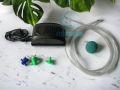 AQUASPEED (AP-226) Aquarium Air Pump - Single Output - Single Nozzle with Airline +T-connector + Flow Controller + Air Stone. 