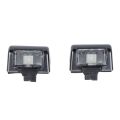 2Pcs Car Rear License Plate Light for Ford Transit MK5 MK6 MK7. 