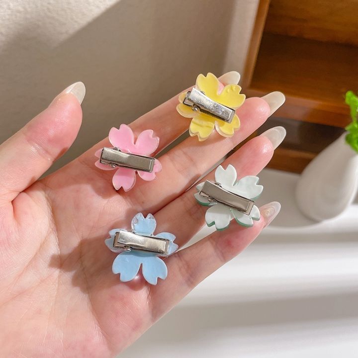 5-10%20PCS%20Japanese%20Sweet%20Cherry%20Blossom%20Hair%20Clip%20Princess%20Hair%20Knitting%20Headwear%20Lovely%20Flower%20Hairpin%20-%20Image%205