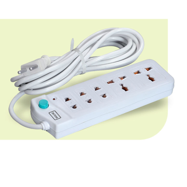Maxline%205%20Port%20Multi%20Extension%20Socket%20Model:%20ML-209-7%20Fit%20Cable%20-%20Image%202