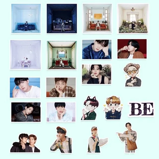 78%20Pcs%20Set/%20BTS%20BE%20Album%20Concept%20Stickers%20Set%20-%20Image%203