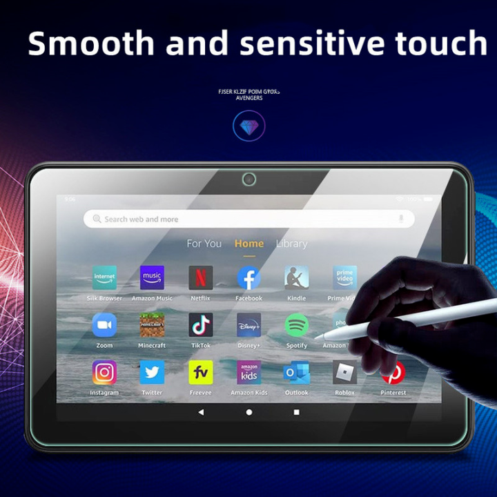Screen%20Protector%20for%20Kindle%20Fire%207%202022%207%20Inch%20case%20Tempered%20Glass%20Film%20For%20All-New%20Amazon%20Fire%207%20Tablet%202022%20Release%2012th%20Gen%20-%20Image%203