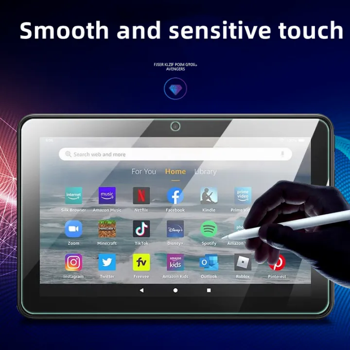 Screen%20Protector%20for%20Kindle%20Fire%207%202022%207%20Inch%20case%20Tempered%20Glass%20Film%20For%20All-New%20Amazon%20Fire%207%20Tablet%202022%20Release%2012th%20Gen%20-%20Image%203