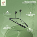 mmax In-the-ear Bluetooth Headset With Upto 30h Talktime Deep Bass - Black - Black.