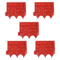 5PCS plastic garden fence board lawn edge boundary.