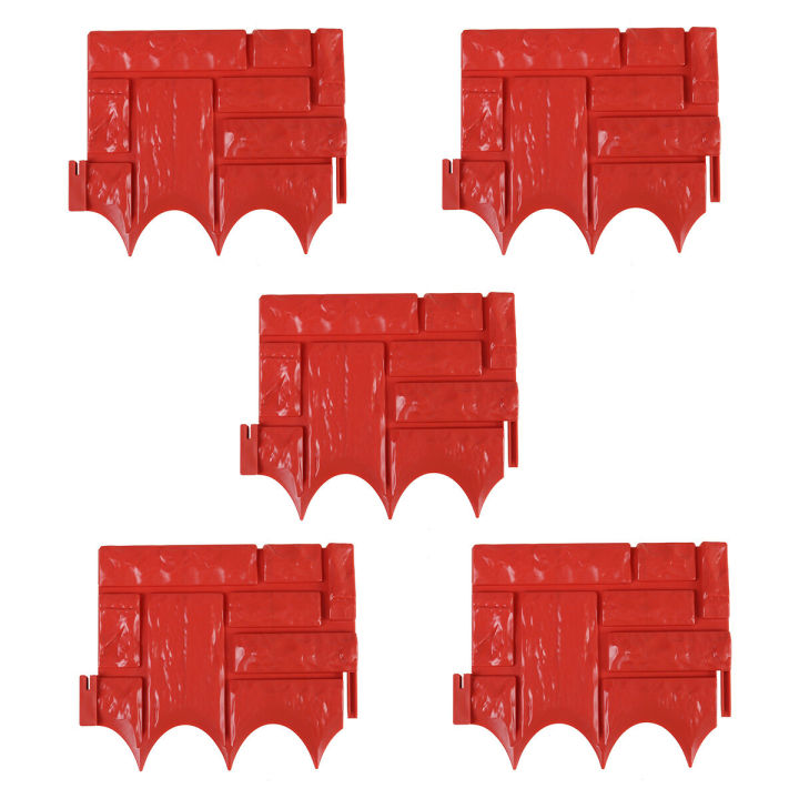 5PCS%20plastic%20garden%20fence%20board%20lawn%20edge%20boundary%20-%20Image%204