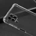 Samsung Galaxy A22 4G Camera Protection Premium Silicone Case Crystal Clear Soft Tpu Ultra-Thin Transparent Flexible Protective Mobile Phone Back Cover - Phone Back Cover.