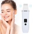 【Tech-savvy】 Ultrasonic EMS Skin Scrubber Peeling Blackhead Remover Pore Cleaning Machine Cleanser Facial Lifting Skin Care. 
