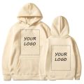 Custom LOGO Hoodies Diy Text Couple Friends Family Design Image Print Clothing Sports Leisure Harajuku Sweater Size M-4XL. 