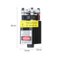 500mW EleksMaker 405-445NM Blue Laser Module 2.54-3P TTL/PWM Modulation For DIY Laser Engraver.