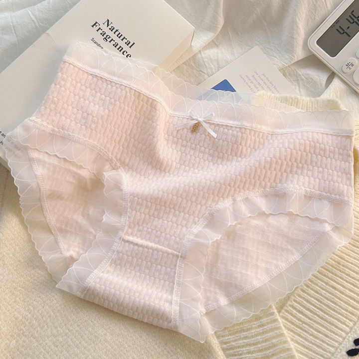 Pack%20of%204%20Women's%20lace%20Panties%20Seamless%20Underwear%20Comfortable%20Female%20Briefs%20Lingerie%20Breathable%20Ladies%20Underpant%20-%20Image%207