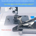 Magnetic Seam Guide for Sewing Machine Magnetic Seam Guide Ruler Multifunctional Straight Line Hems Sewing Ruler, Easy to Use.