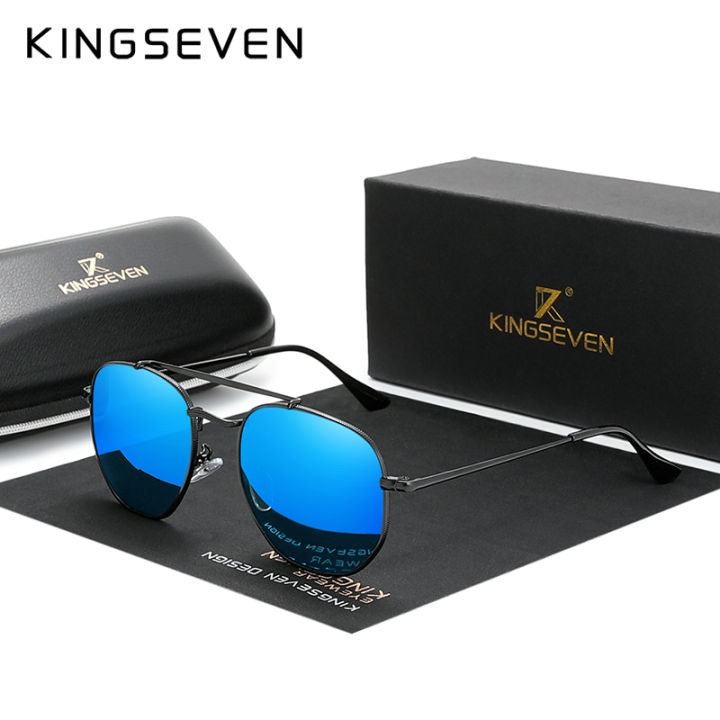 KINGSEVEN%20Men's%20Glasses%20Polarized%20Steampunk%20Round%20Sunglasses%20Men%20Retro%20Women%20Sun%20Glasses%20For%20Men%20Vintage%20Style%20-%20Image%206