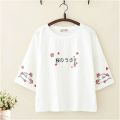 Premium Design Short Sleeve Tshirt For Women Jersey Fabric.