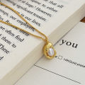 PONYKISS Real 925 Sterling Silver Pearl Irregular Geometry Choker Necklace For Women Classic Fine Jewelry Minimalist Accessories.