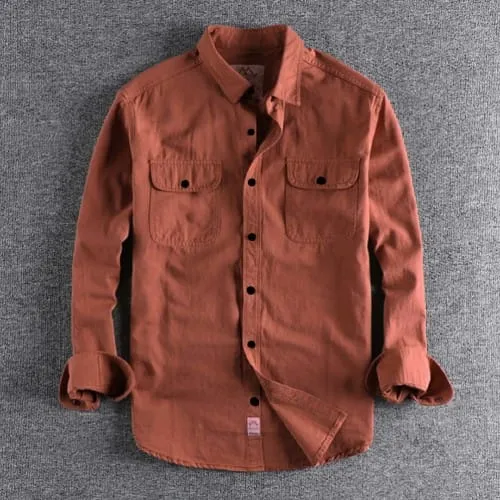 Primiam qualty long sleeve casual shirt for man