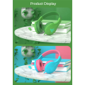 Bluetooth Headset Silicone with 85DB Volume Limited Hearing Protection Headphones Without Microphone Green. 