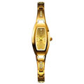 Di Shi Du's New Non fully Automatic Mechanical Watch Women's Oval Watch Women's Quartz Watch Waterproof Tungsten Steel Color Compact. 