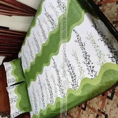 King%20Size%20Bed%20Sheet%20Set%20with%20Pillow%20Cover%20Chador%20set%207.5%C3%978.25%20feet%20Full%20Cotton%20Fabric%20in%20Red,%20Blue,%20Pink,%20Green%20-%20Reliable%20and%20Durable%20Bedding%20-%20Image%203