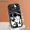 Hontinga for iPhone 14 13 12 11 15 16 Pro Max 5 6 6s 7 8 Plus SE 2020 2022 X XR XS MAX Back Cover Anime Luffy Pattern Case Ladder Soft Rubber Mobile Phone Cover.