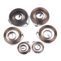 1Pc 0.7-1.5 Thickness 680-1540mm Length Spiral Flat Wire Coil Torsion Spring Constant Force Extension Springs Bench Drill Scroll Spring. 