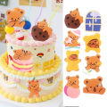 Cake Insert Card Smooth Surface Cute Cartoon Cake Card.