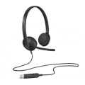 Logitech H340 USB Computer Headset with Noise-Cancelling Mic. 