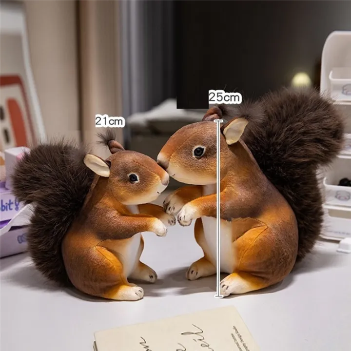 Simulation%20Cute%20Squirrel%20Plush%20Toy%20Soft%20Stuffed%20Cartoon%20Animal%20Doll%20Home%20Decoration%20Birthday%20Gift%2021cm%20-%20Image%204