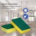 Durable Heavy Duty Multi Use Cleaning Sponges rub Non-Scratch Sponge Scrubbing Dish Sponges Use for Kitchens, Bathroom, Car & Odor Free - 20 pack.