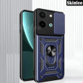 Phone case For Vivo Y28 Back cover Hard Armor Shockproof Camera Protection Bracket Navigation Holder Ring cover for For VIVO Y28 Cover cases.