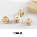 54 Pieces Wooden Stacking Tower Numbers Building Blocks Game Board for Kids. 