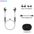 New Honor XSport AM61 Earphone Bluetooth Wireless Connection with Mic In-Ear Style Charge Easy Headset for Huawei IOS Android.