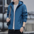 CAMKIDS Men's windbreaker waterproof outdoor hoodie waterproof windbreaker casual jacket men's 2023 autumn jacket men's Miunzo. 