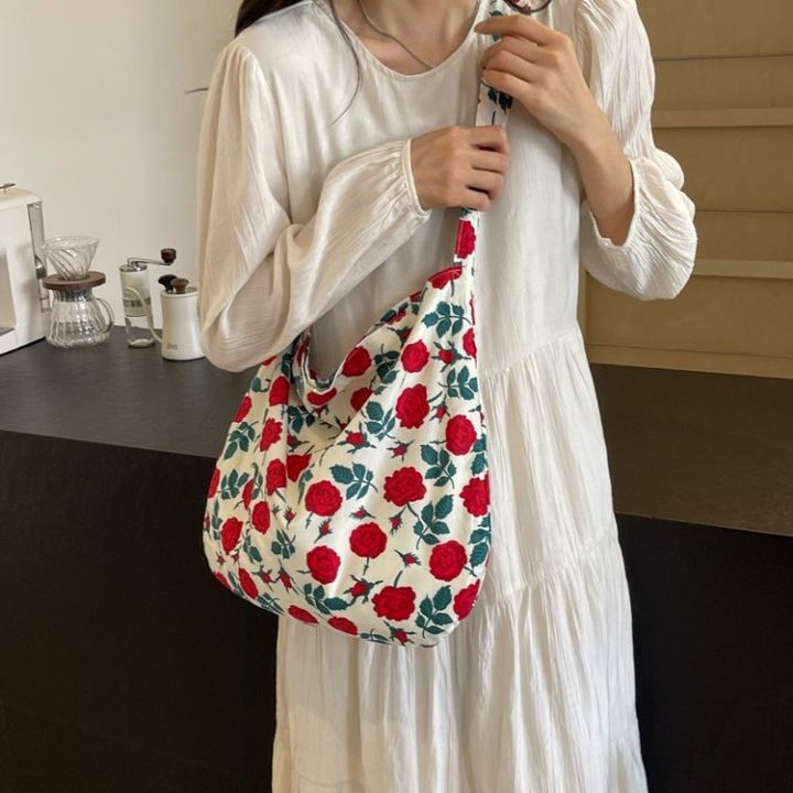 New%20vintage%20floral%20tote%20bag%20chapter%20Ruonan%20same%20cotton%20bag%20shoulder%20bag%20crossbody%20bag%20flower%20cloth%20bag%20women's%20bag%20-%20Image%203