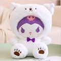 New Sanrio Kawaii Hello Kitty Plush Toys Pillow Doll Stuffed Cinnamoroll Children Plushies Home Decoration Plush Christmas Dolls. 