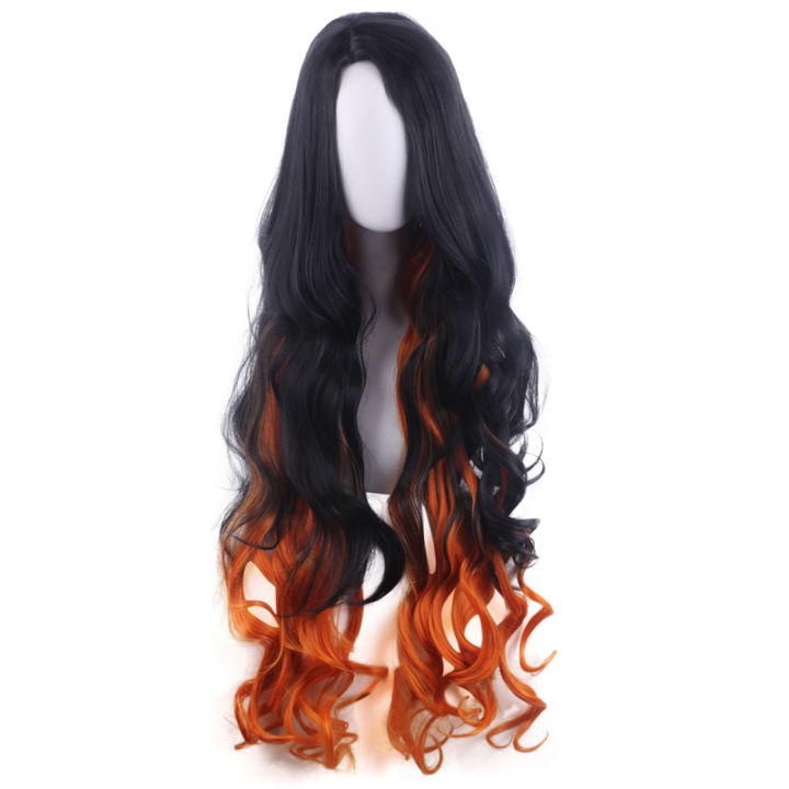 Cosplay%20costume%20Anime%20Satan%20Slayer%20Kimetsu%20No%20Yeyang%20Nevuko%20Kamado%20Nezuko%20Kimono%20Women's%20Halloween%20Clothes%20uniform%20Wig%20-%20Image%207