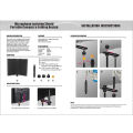 5 Panel Microphone Isolation Shield Recording Absorber Foam Panel.