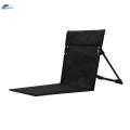 Portable Backrest Pad Seat Cushion Mat Lightweight for Camping Khaki.