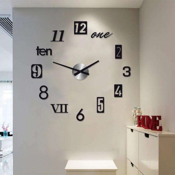 New%203D%20Roman%20Numeral%20Acrylic%20Mirror%20Wall%20Clock%20Sticker%20Fashion%20DIY%20Clocks%20Watch%20Home%20Decoration%20Living%20Room%20Stickers%20-%20Image%206